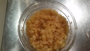 Applesauce with cinnamon