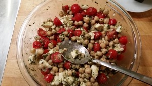 Chickpea salad