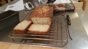 Dessert: lemon-poppy seed bread