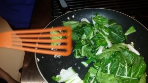 Cooking the Bok Choy