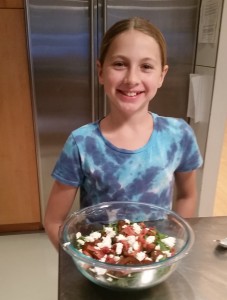 Salad: pre-croutons
