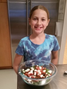 Salad: pre-croutons