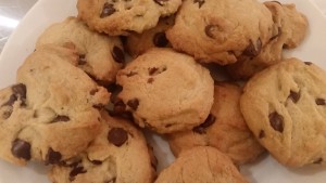 Dessert: Classic Chocolate Chip cookies. 