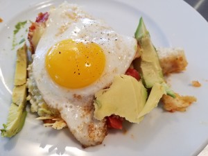 Chilaquiles Plated! 